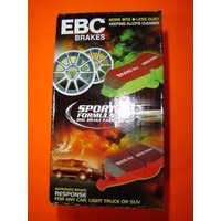 CERAMIC KEVLAR EBC Red Stuff Chrysler 300C SRT8 Rear Disc Brake Pads NEW UK SET 