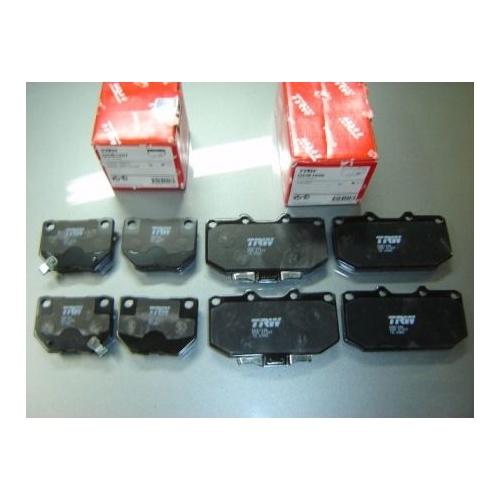 Nissan 200SX SILVIA S14 S15 Full Set TRW LUCAS PEFORMANCE Disc Brake Pads NEW