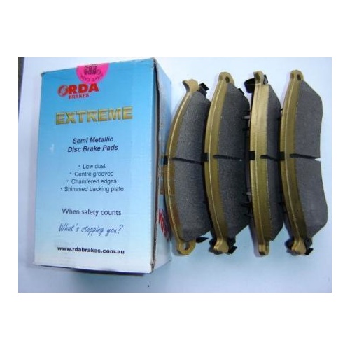 Toyota Landcruiser 70 Series RDA EXTREME Front Disc Brake Pads 18m/30000Km WARNT